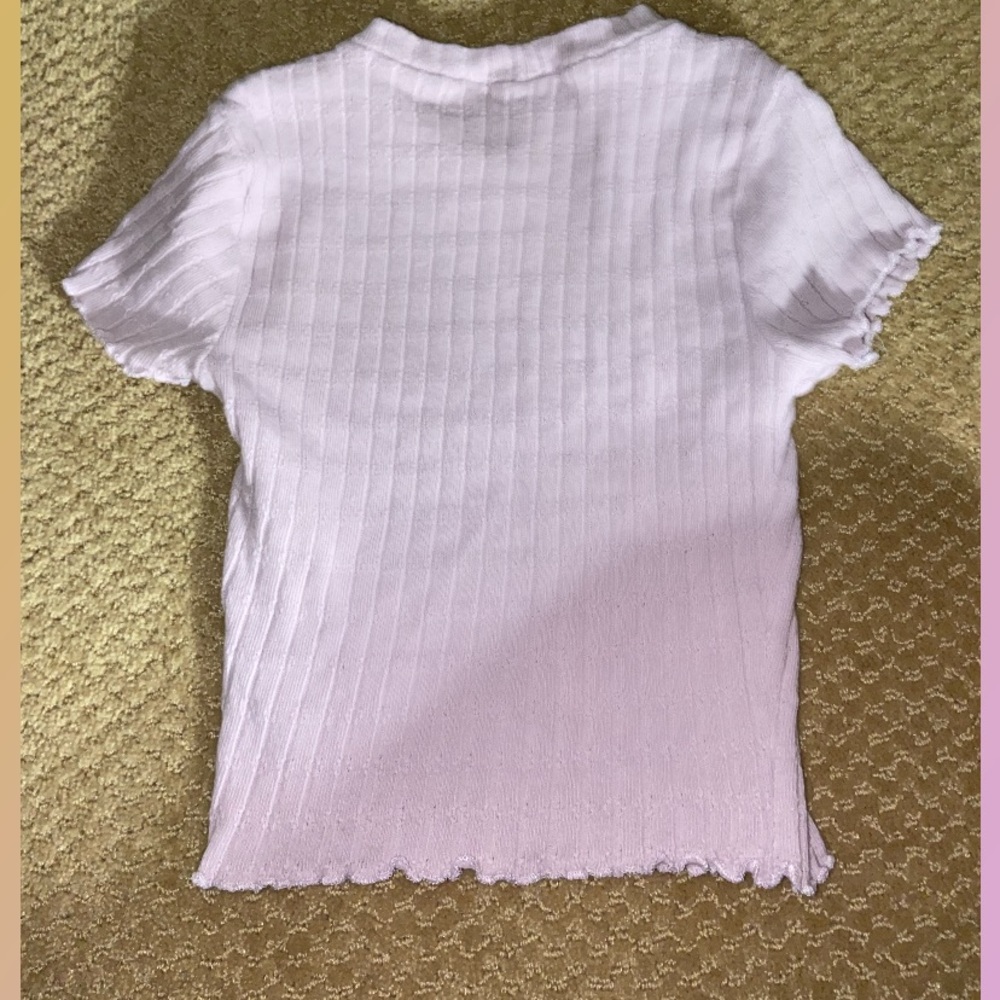 Lavender baby doll tee